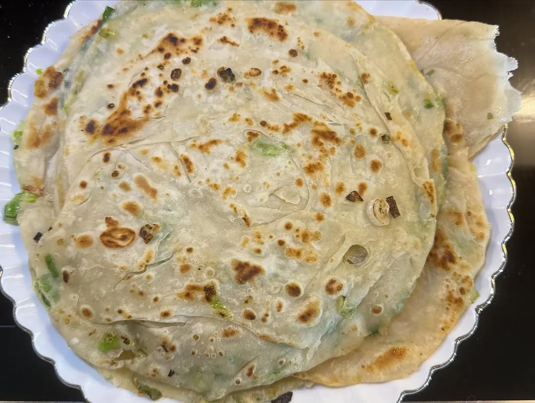 Scallion pancakes
